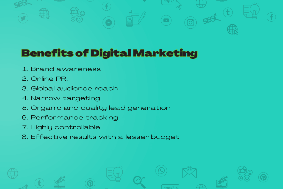 Benifit of digital marketing